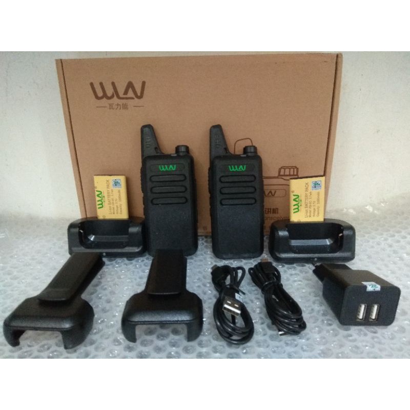 Jual Walkie Talkie HT WLN KDC1 Two Way Radio KD C1 Isi 2 Pcs