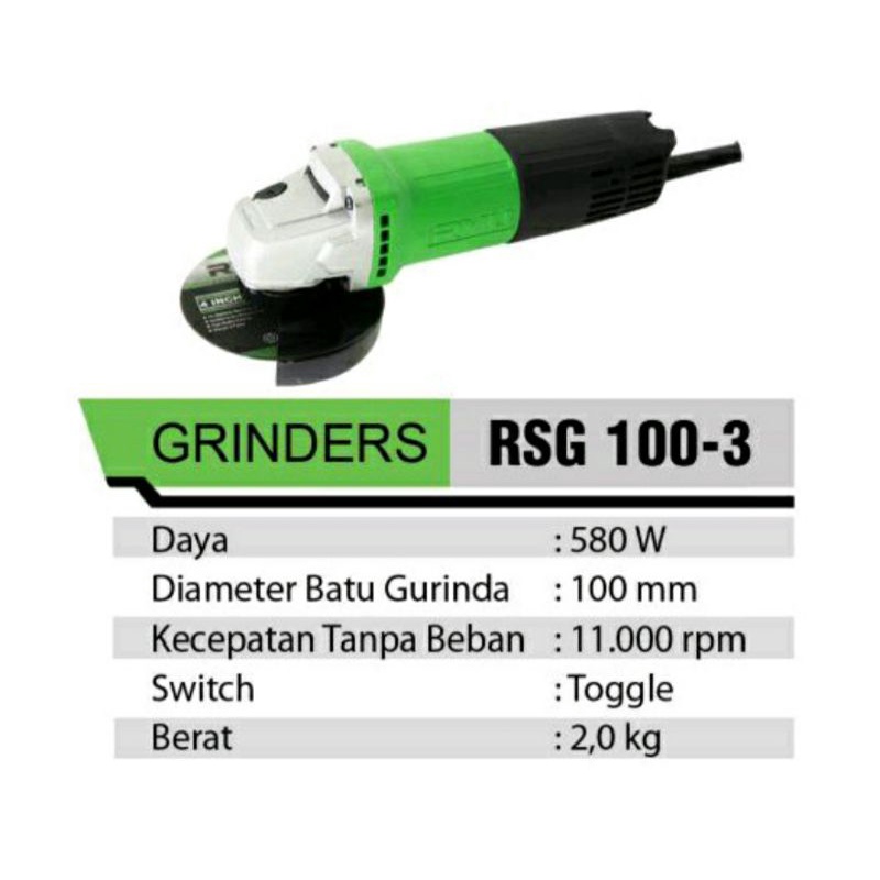 Jual MESIN GERINDA RYU RSG 100 3 Shopee Indonesia