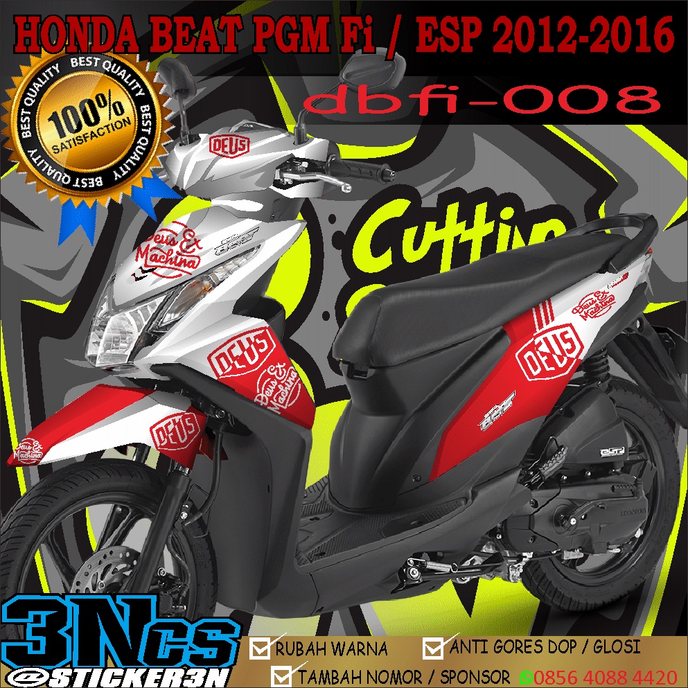 Jual Sticker Deus Fullbodi Beat Fi Striping Beat Fi Deus Fullbodi