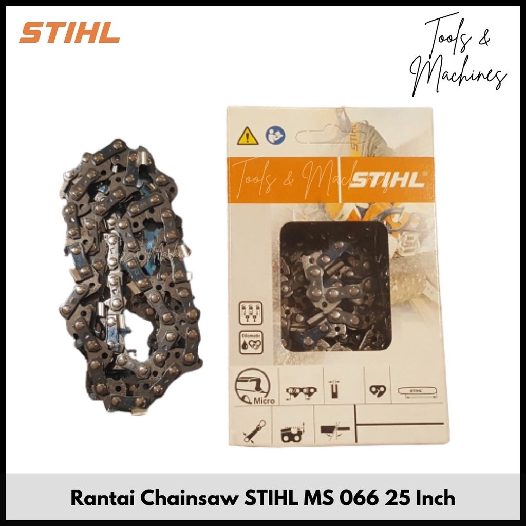 Jual Rantai Chainsaw STIHL Original MS 066 25 Inch Belah Potong