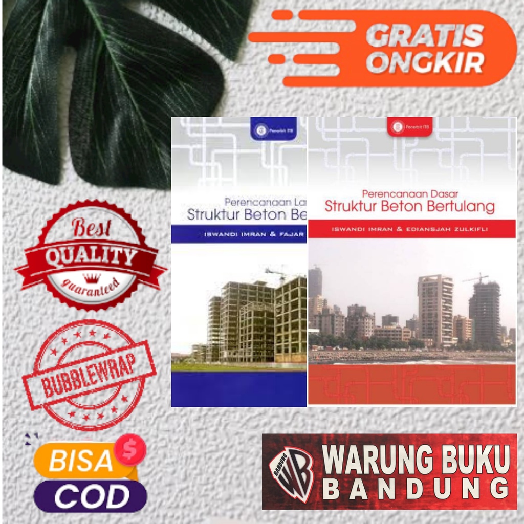 Jual Paket Buku Perencanaan Dasar Dan Lanjut Struktur Beton Bertulang