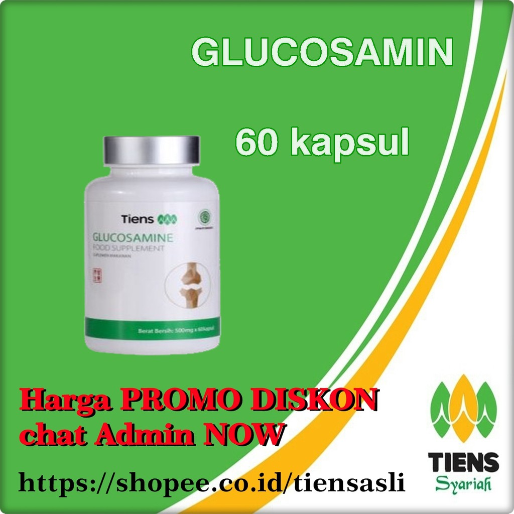 Jual Tiens Glucosamin Herbal Nutrisi Untuk Nyeri Sendi Tulang Isi