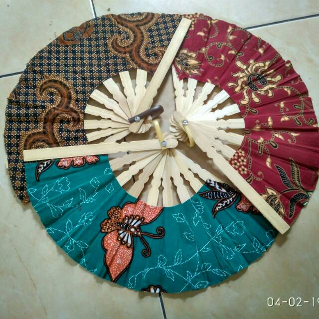 Jual Kipas Batik Ukuran Sedang Shopee Indonesia