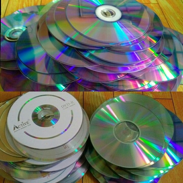 Jual Kepingan Cd Dvd Disc Tempered Glass Bekas Untuk Kerajinan Tangan