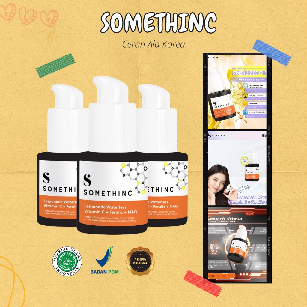 Jual Somethinc Somethinc Lemonade Waterless Vitamin C Ferulic Nag