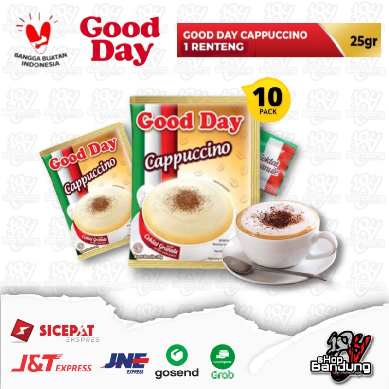 Jual GOOD DAY Cappuccino 10 Sachet 25gr Shopee Indonesia