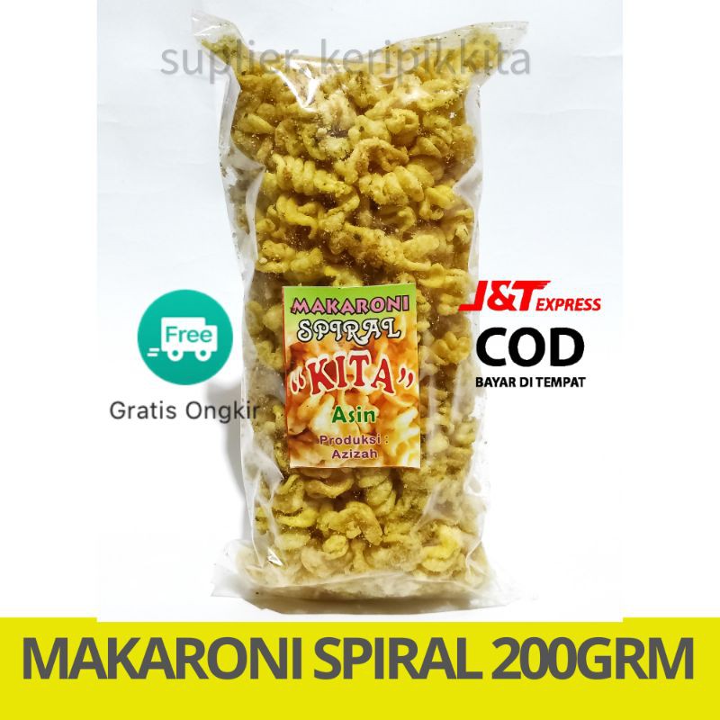 Jual Cemilan Makaroni Spiral Kita Makanan Ringan Jajanan Kekinian