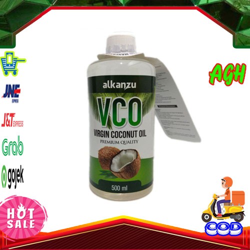 Jual Virgin Coconut Oil Alkanzu Vco 500ml Shopee Indonesia