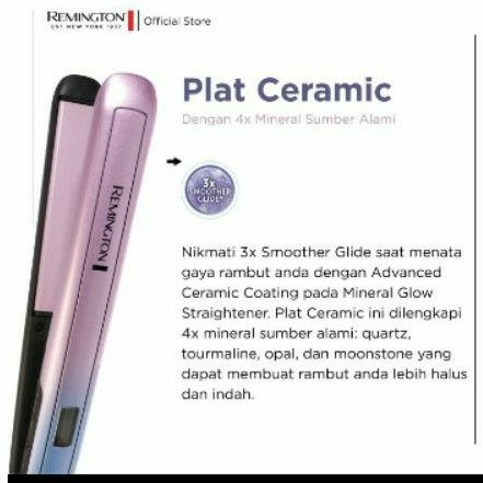 Jual Remington Mineral Glow Straightener S Shopee Indonesia