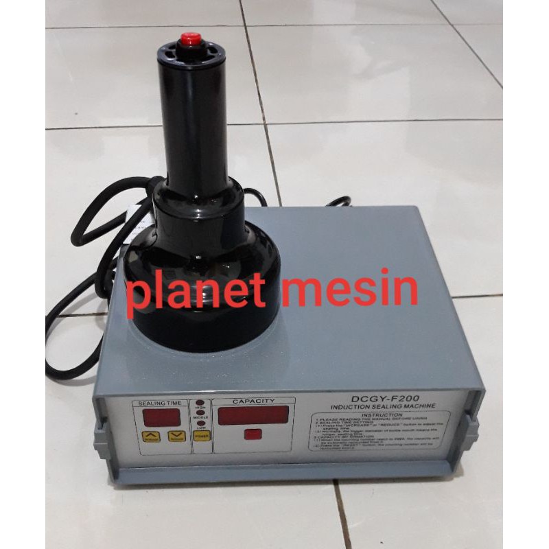 Jual Mesin Induksi Sealer Mesin Segel Botol Plastik Dengan Alumunium