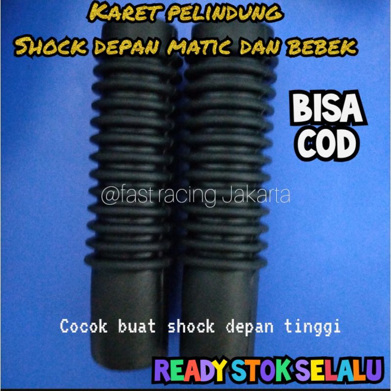 Jual Karet Shock Depan Universal Semua Motor Cover Shock Depan Motor