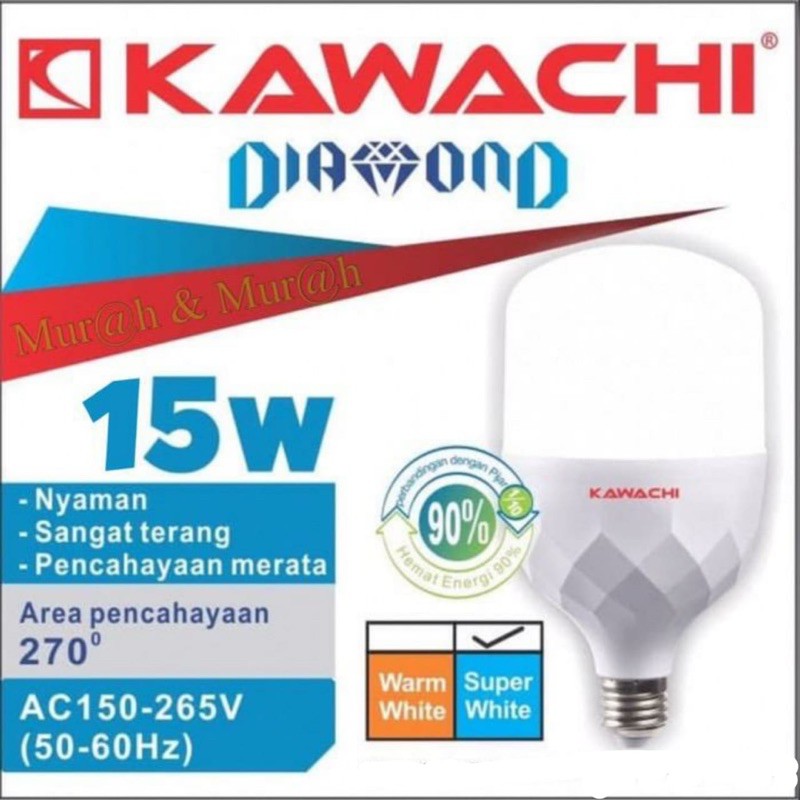 Jual Lampu Led Kawachi Diamond Watt Dm W Garansi Shopee Indonesia