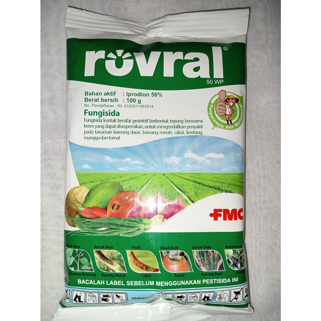 Jual FUNGISIDA ROVRAL 50WP Shopee Indonesia