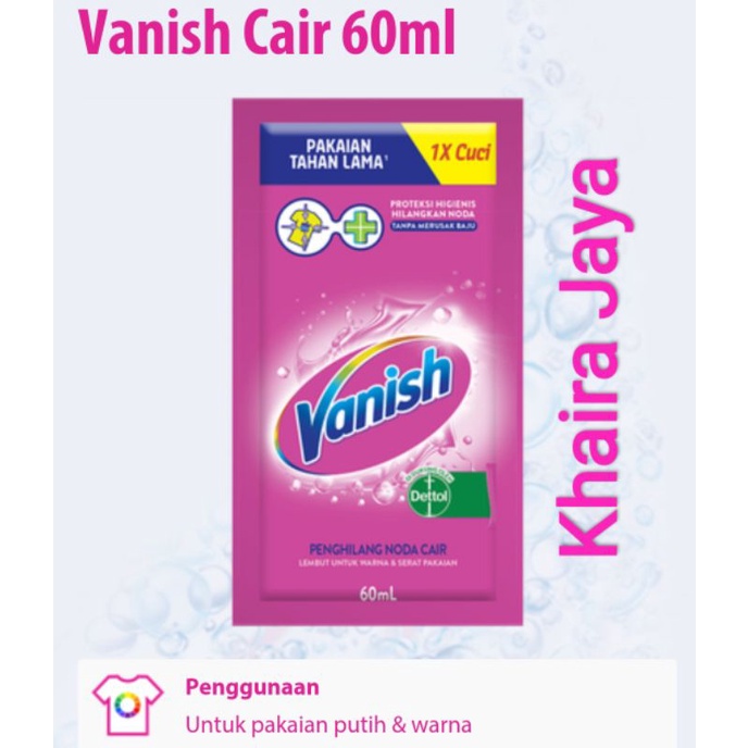 Jual Vanish Cair Mini Pack Sachet Ml Shopee Indonesia