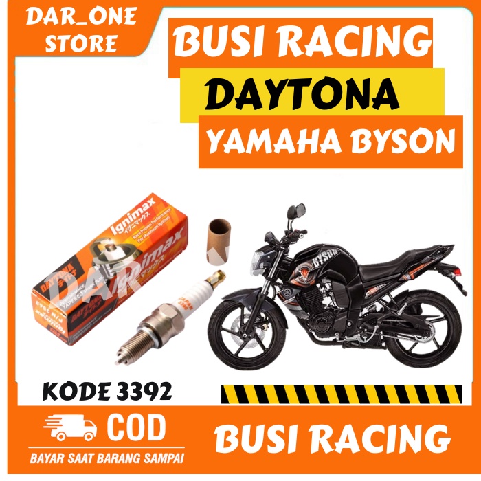 Jual Busi Daytona Racing Original Yamaha Byson Iridium 3392 Shopee