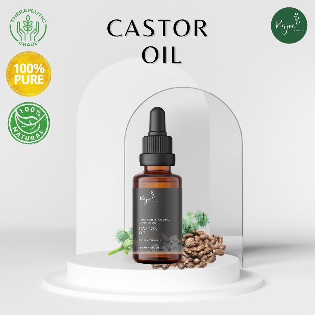 Jual Kajoe Castor Pure Carrier Oil Minyak Jarak Murni Serum Perawatan