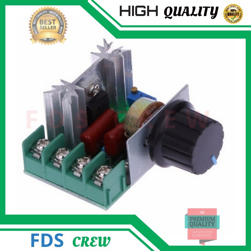 Jual Dimmer Scr W Motor Speed Controller Pwm Regulator V Ac