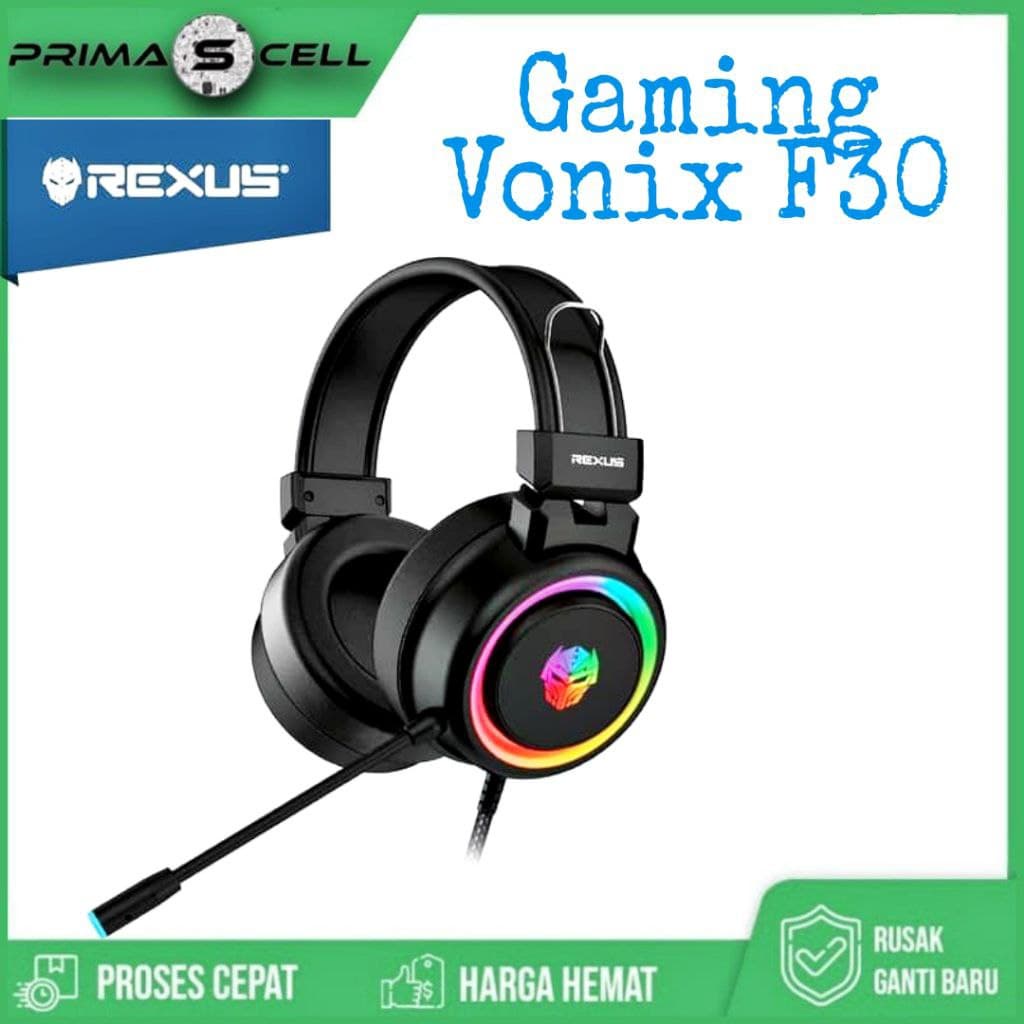 Jual Headset Gaming Rexus Vonix F Rgb Shopee Indonesia