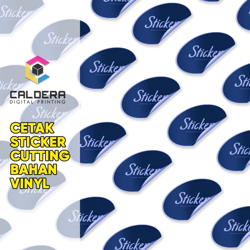 Jual Cetak Sticker Vinyl Premium Label Makanan Minuman Cetak Stiker