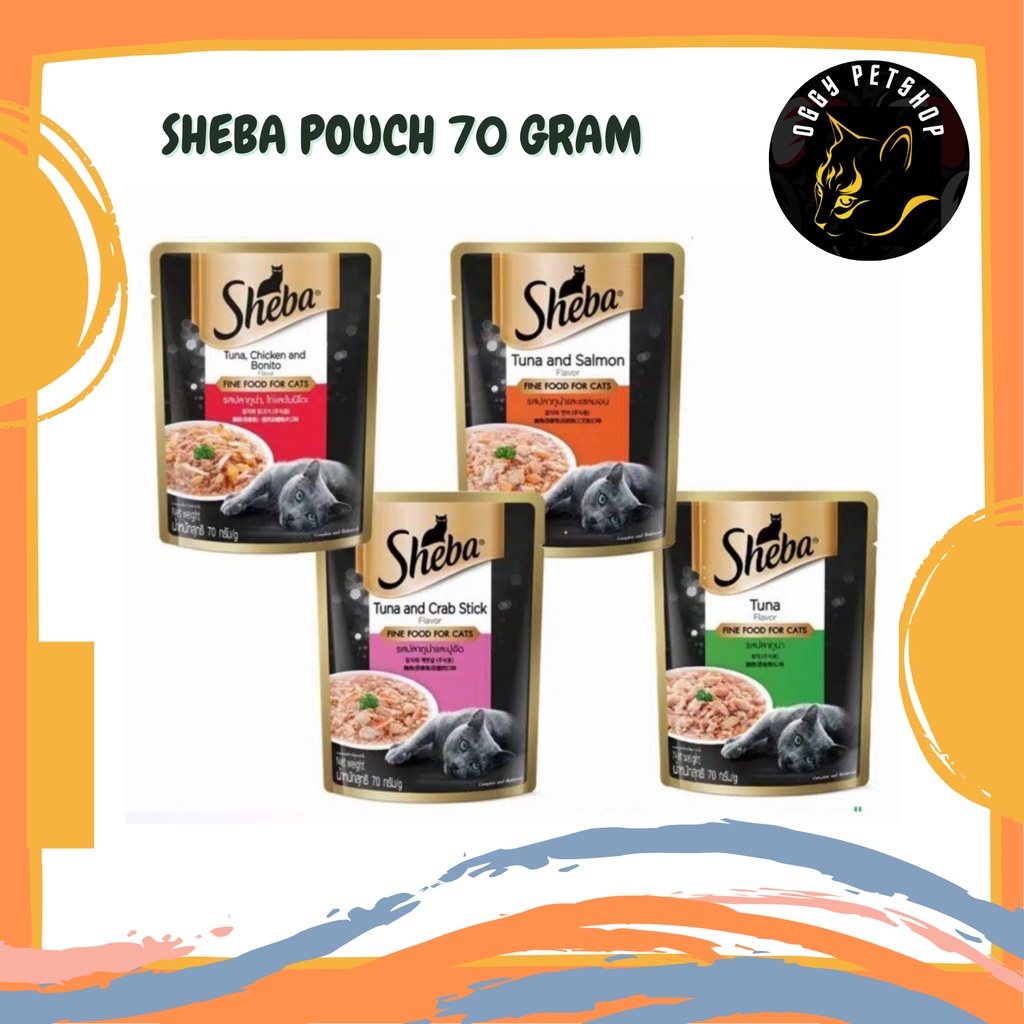 Jual Makanan Kucing Basah Sheba Pouch Gr Wet Food Kitten Adult