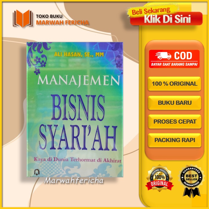 Jual Buku Manajemen Bisnis Syariah Kaya Di Dunia Terhormat Di Akhirat