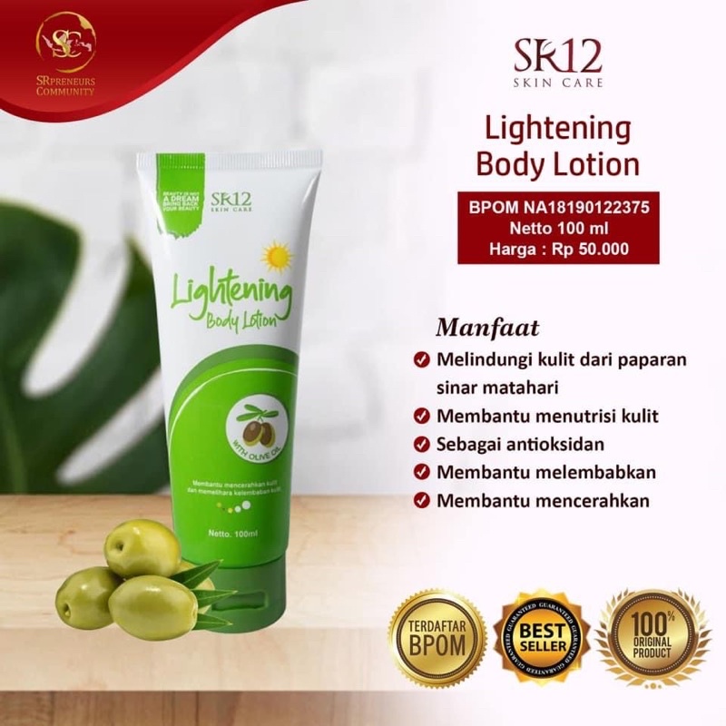 Jual Lightening Body Lotion Ampuh Mengatasi Belang Pada Kulit