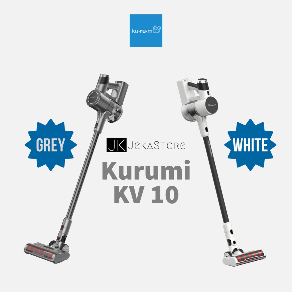 Jual Kurumi KV 10 Powerful Cordless Stick Vacuum Cleaner Power Drive