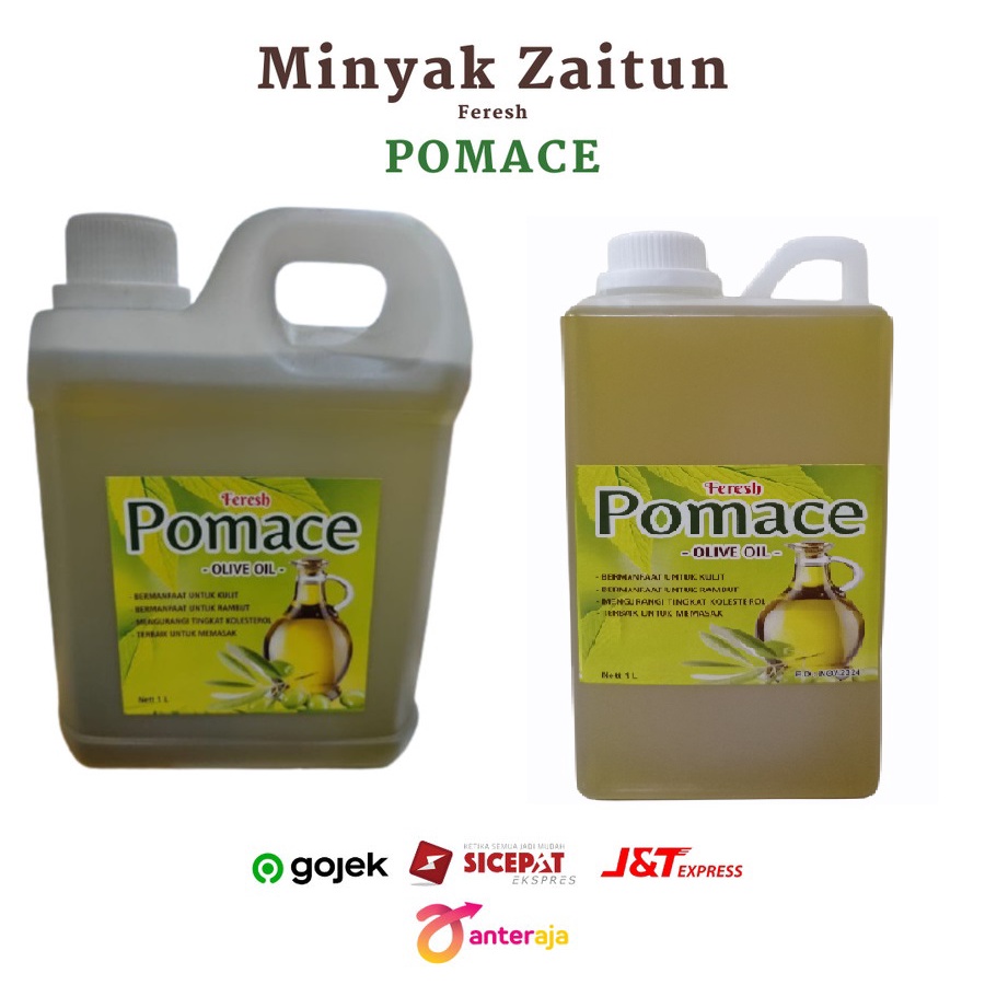 Jual Pomace Olive Oil Minyak Zaitun Pomace 1 Liter Jaitun Shopee