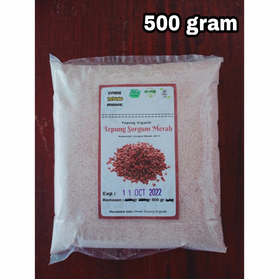 Jual Tepung Sorgum Merah Putih Kemasan Kg Shopee Indonesia