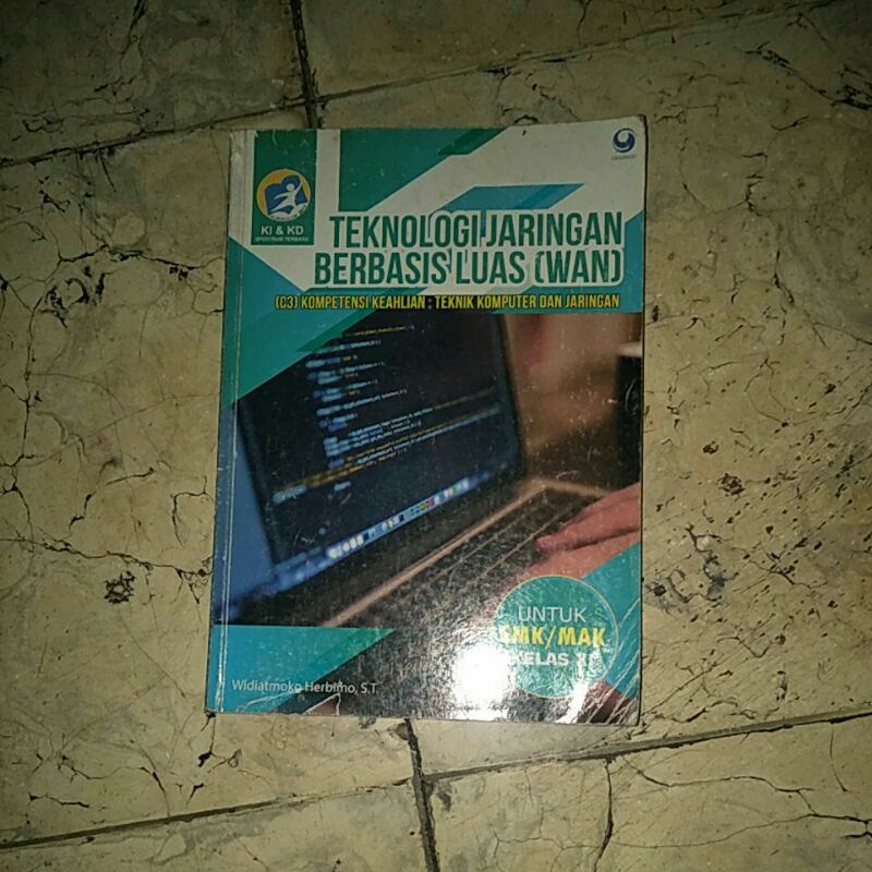 Jual Buku Teknologi Jaringan Berbasis Luas Wan Smk Mak Shopee Indonesia