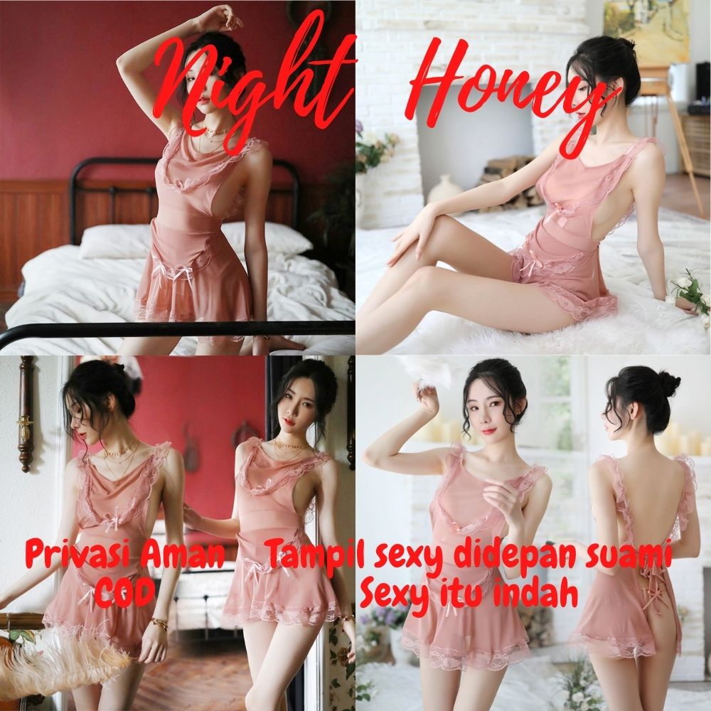 Jual Set Baju Lingerie Sexy G String Model Maid Kitchen Set Gaun