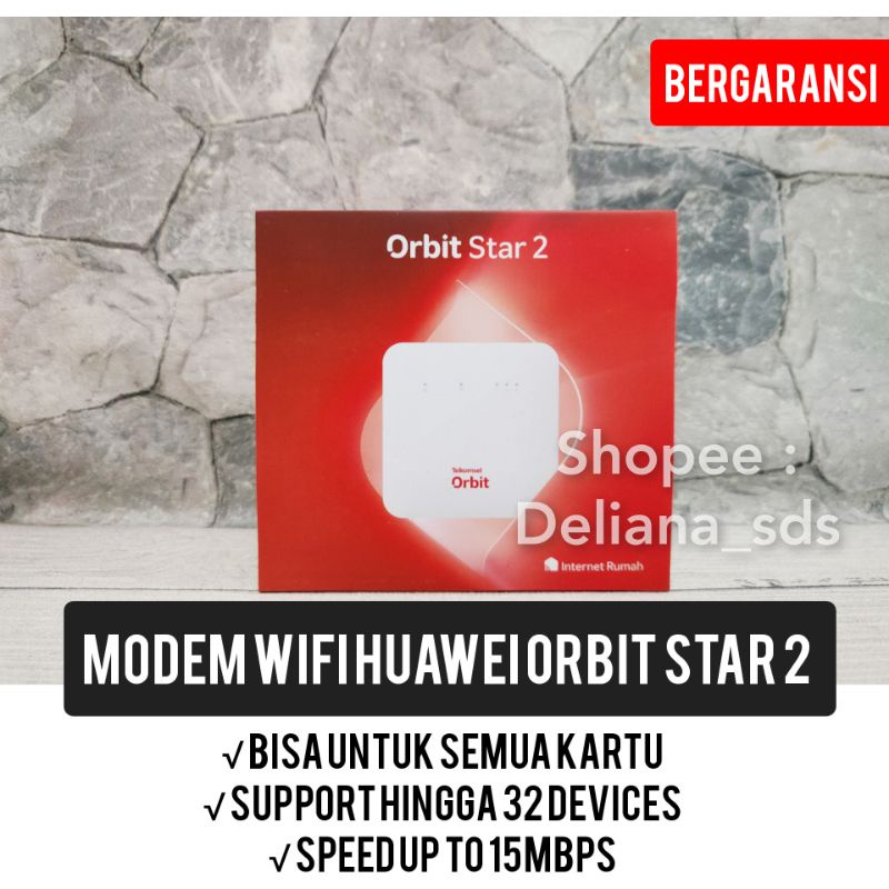 Jual Modem Wifi Orbit Star 2 Garansi Resmi 1 Tahun Modem Wifi Orbit 2