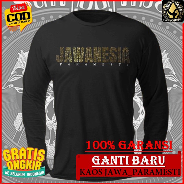 Jual PARAMESTI BAJU KAOS WAYANG AKSARA JAWA PRIA BAJU KAOS DISTRO KEREN