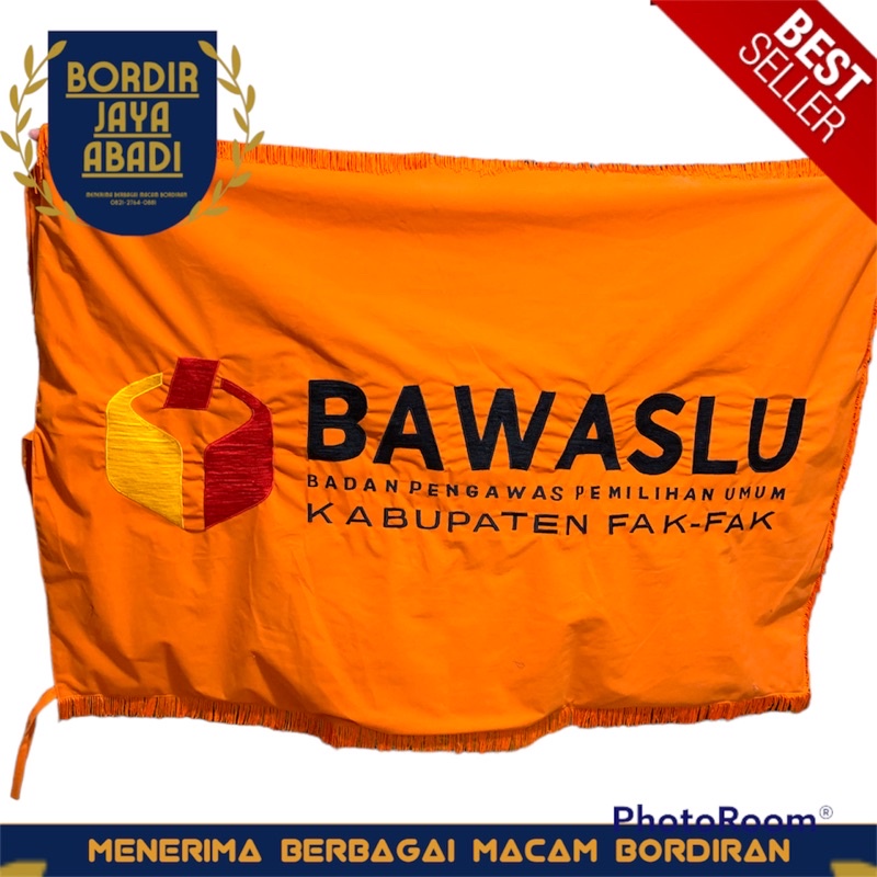 Jual Bendera Pataka Bawaslu Custom Dua Muka Shopee Indonesia