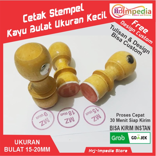 Jual Cetak Stempel Kayu Murah Berkualitas Custom Desain Suka Suka