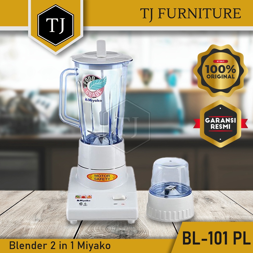 Jual Miyako Blender Plastik 2 In 1 Anti Pecah BL 101 PL BL 101 PL