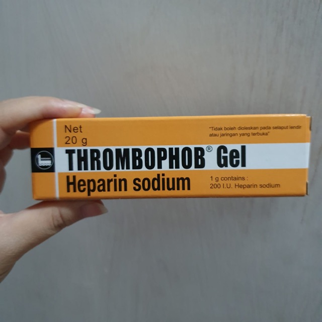 Jual Thrombophob Gel Salep Untuk Bengkak Memar Gr Shopee Indonesia