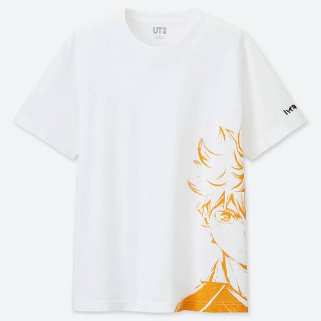 Jual Uniqlo Manga UT X Haikyuu Hinata Lengan Pendek Kaos Uniqlo