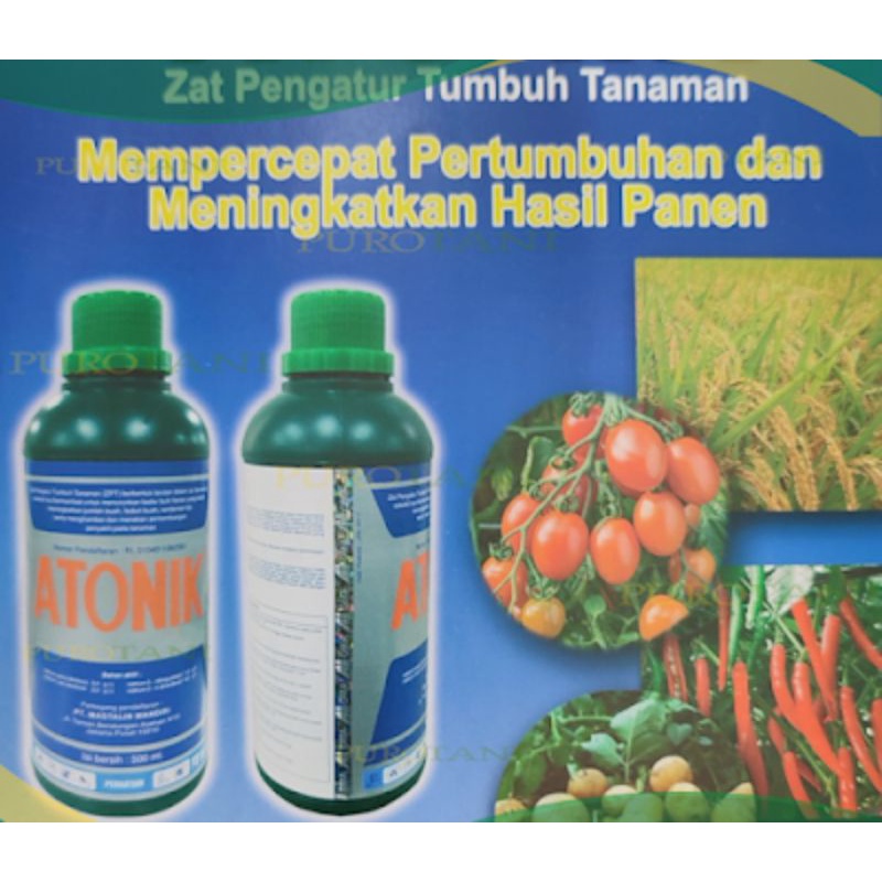 Jual Pupuk Cair Pupuk Hormon Zpt Atonik L Ml Pupuk Zat Pengatur