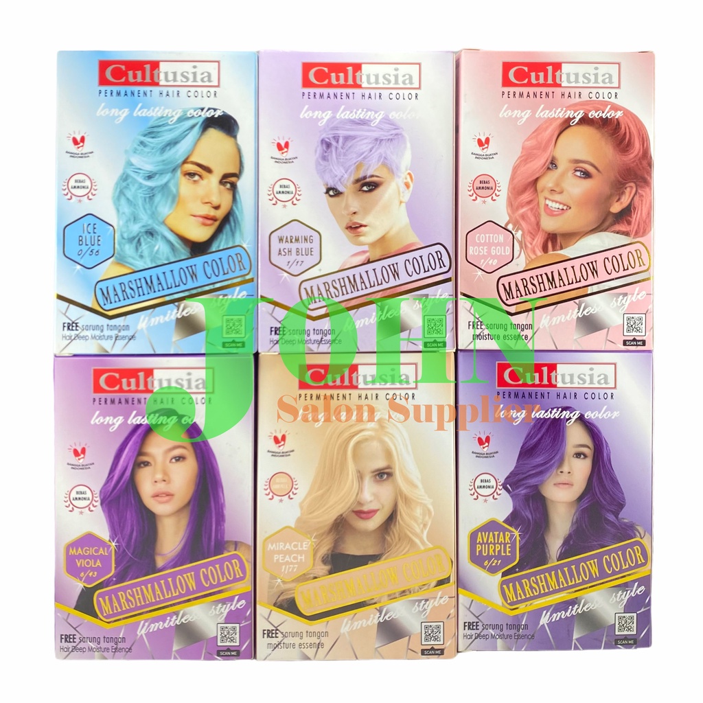 Jual Cultusia Hair Color Marshmallow Series Ml All Variant Color