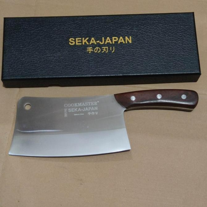 Jual SEKA GOLOK STAINLESS JEPANG CLEAVER Daging Pisau Dapur Chop Meat