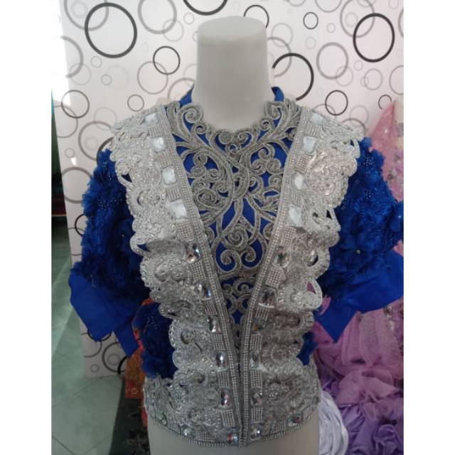 Jual Baju Pengantin Adat Bugis Model Maulana Biru Shopee Indonesia