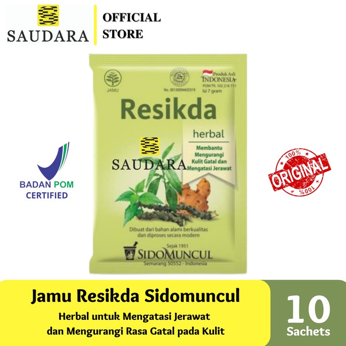 Jual SidoMuncul Resikda Isi 10 Sachet Shopee Indonesia