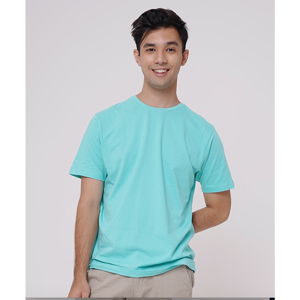 Jual 10 10 SALE KOZE Premium Comfort Tosca Green T Shirt Kaos