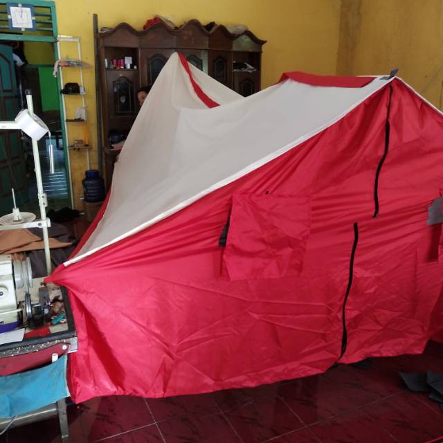 Jual Tenda Regu Pramuka Kap8 Sampai 12 Orang Dua Pintu 4jendela Nyamana