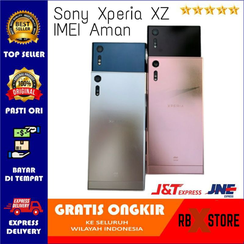 Jual Hp Henphone Sony Xperia XZ Docomo Like New Imei Aman Shopee