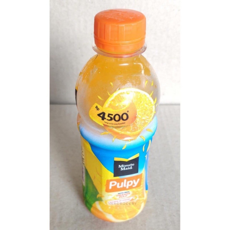 Jual Minute Maid Pulpy Orange Ml Shopee Indonesia