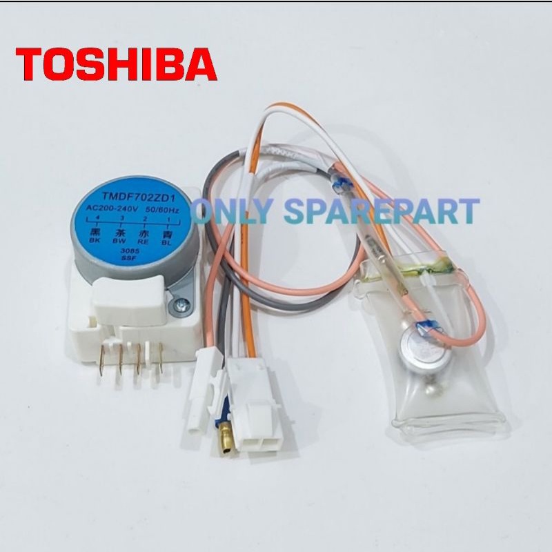 Jual Timer Defrost Fuse Kulkas Toshiba Pintu Set Shopee Indonesia