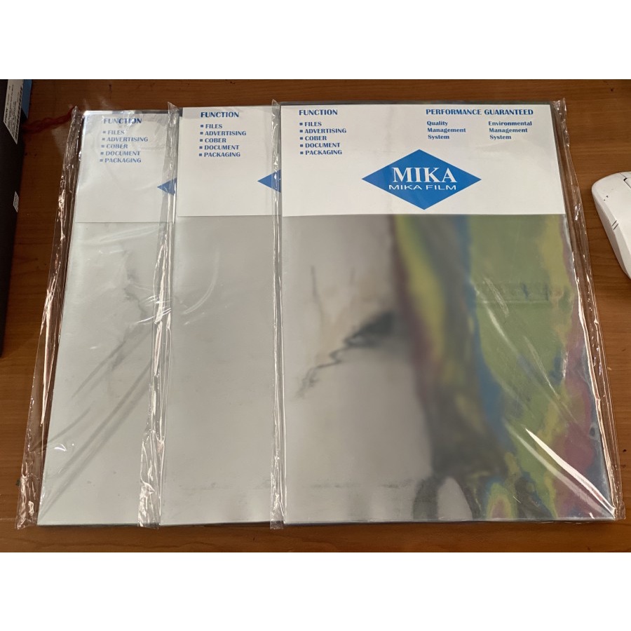 Jual Plastik Mika Transparant Ukuran Folio 1 Pack Cover Jilid Bening