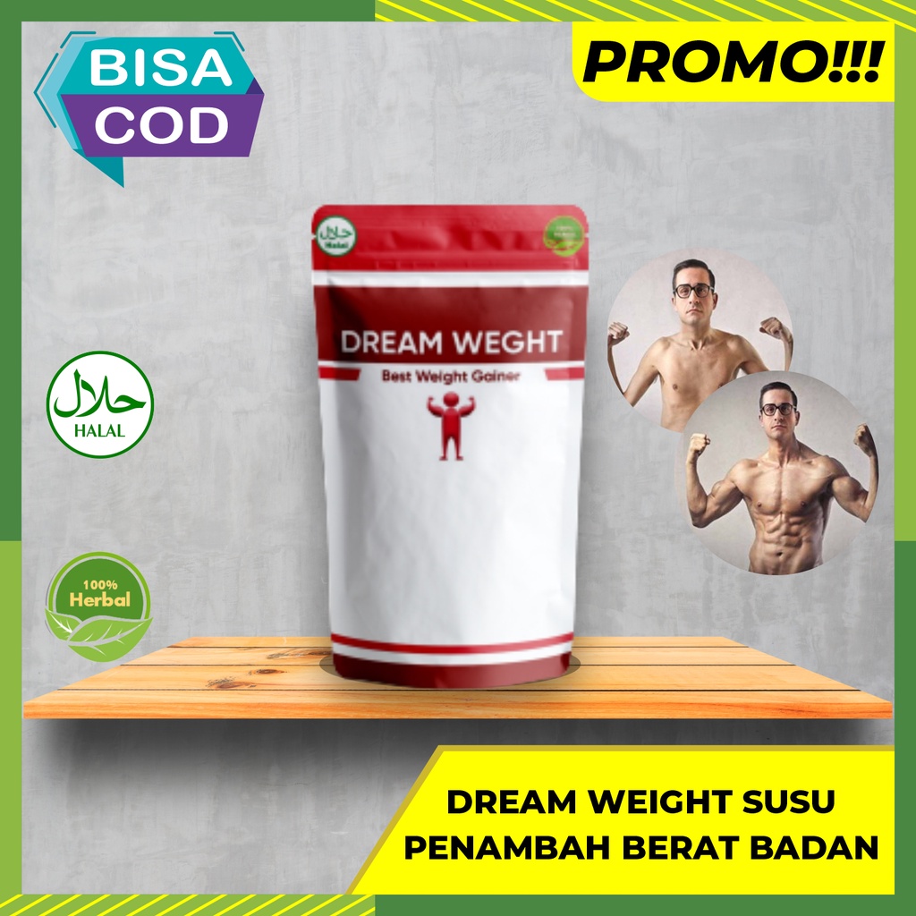 Jual DREAM WEGIHT SUSU Susu Penambah Berat Badan Suplemen Penambah